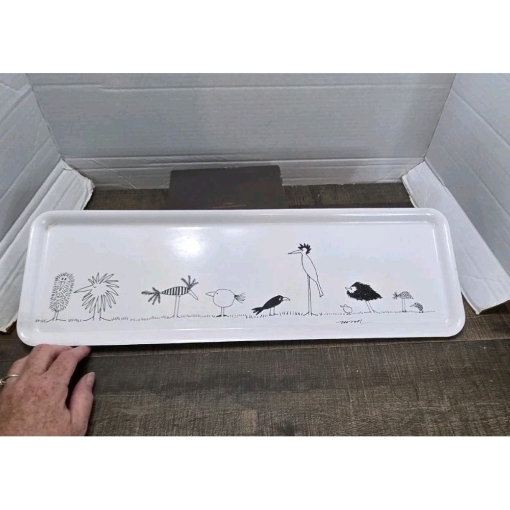 IKEA Bird Tray IKEA of Sweden Onskedrom Silly Kooky Bird Tray Rectangular